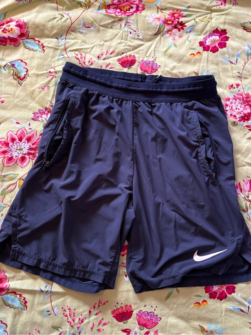 Nike Pro Dri-Fit Flex Vent Max 2022 obsidian athletic shorts medium 7” inseam EC